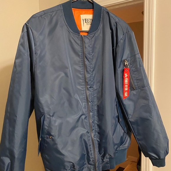 AUTHENTIC Kanye West Pablo Yeezus Tour Jacket Flight Jacket Large / Extra Large - Picture 2 of 3